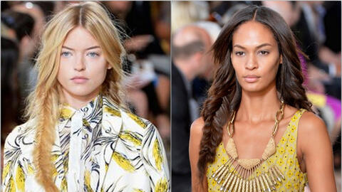 Tết tóc đuôi cá đơn giản