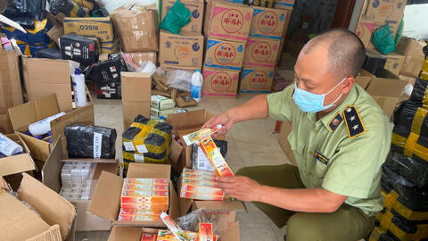 Thu giữ 1.663 tuýp kem đánh răng dược liệu giả