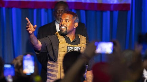 Rapper Kanye West tổ chức sự kiện vận động tranh cử đầu tiên