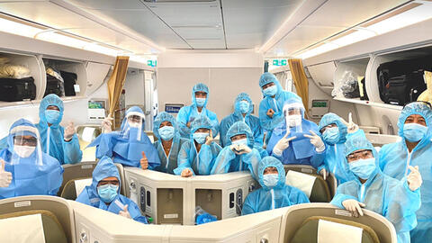 Chuyến bay giải cứu công dân Việt bị mắc kẹt ở sân bay Nhật