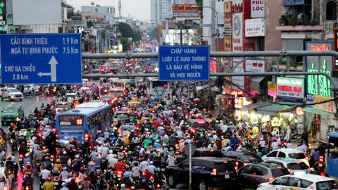 TP.HCM lên kế hoạch cấm xe khách chạy vào nội đô