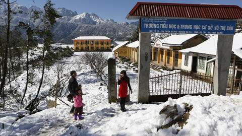 Trời rét đậm, dự báo nhiều địa phương có thể phải cho học sinh nghỉ học