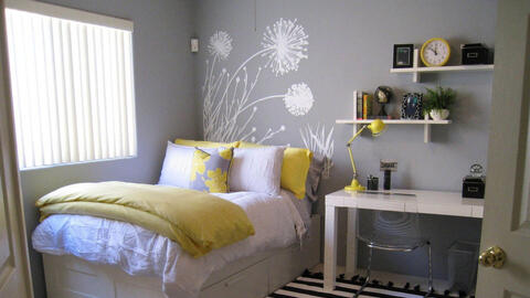 10 ý tưởng trang trí cho phòng ngủ nhỏ