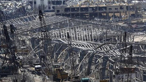 Phát hiện thêm một kho hàng chứa hơn  4,35 tấn amoni nitrat tại cảng Beirut