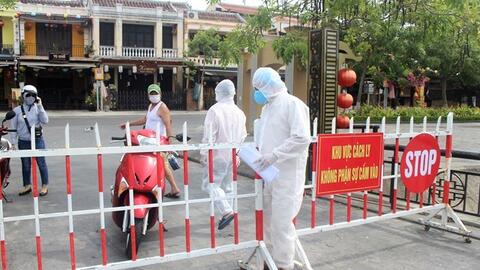 Quảng Nam phong tỏa khu vực có nguy cơ cao lây nhiễm COVID-19