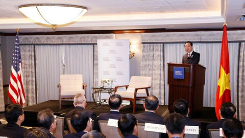 Toàn văn bài phát biểu của Chủ tịch nước Võ Văn Thưởng tại Hội đồng Quan hệ Đối ngoại Mỹ