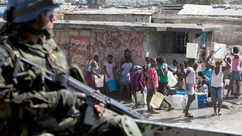 Nhiều bé gái  ở Haiti bị lực lượng gìn giữ hòa bình của Liên Hợp Quốc xâm hại