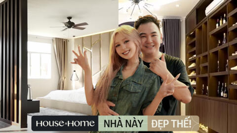 Biệt thự to đùng của vợ chồng Xoài Non: Có hẳn 1 tầng cho thú cưng chạy, chỉ riêng phòng ngủ đã làm mất 3 tháng