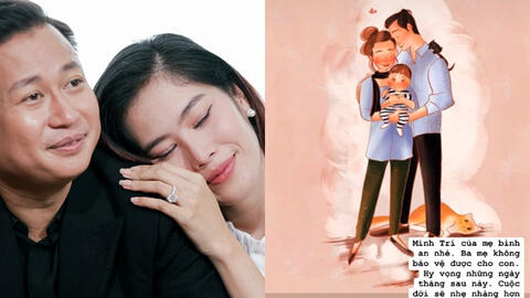 Phản ứng lạ của chồng sắp cưới Nam Em sau khi người đẹp chia sẻ chuyện có em bé?