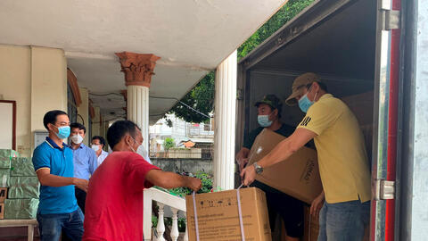 Bình Dương được hỗ trợ 10 máy trợ thở, 500 máy tạo oxy