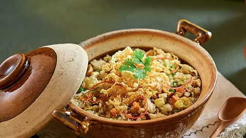 Món ngon mỗi ngày: Cơm chiên chay thập cẩm