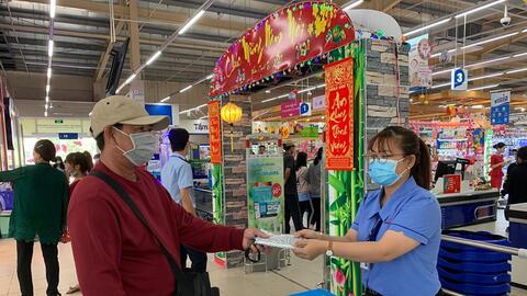 Siêu thị Co.opmart cung cấp hơn 3 triệu khẩu trang đạt chuẩn ra thị trường không nâng giá