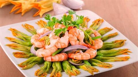 Món ngon mỗi ngày: Cách làm bông bí xào tôm đơn giản mà ngon