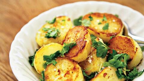 Mùa thu nhớ món khoai tây xào