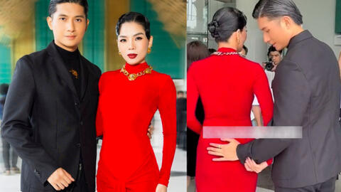 Sự thật câu chuyện "bàn tay hư" của Lâm Bảo Châu trên thảm đỏ với Lệ Quyên