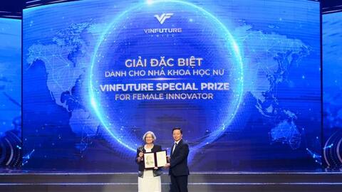 Lộ diện chủ nhân của Giải đặc biệt cho nhà khoa học nữ hơn 12 tỷ đồng của VinFuture với khám phá quan trọng ảnh hưởng khí hậu toàn cầu