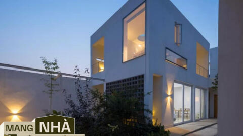 Con trai 40 tuổi xây căn nhà 200m2 để bố mẹ dưỡng già, có sân vườn trồng nhiều cây xanh ngập tràn ánh nắng