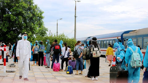 TP HCM đề nghị các địa phương phối hợp đưa người dân về quê