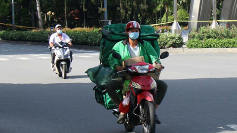 Hà Nội tạm thời cấm dịch vụ giao hàng trên địa bàn