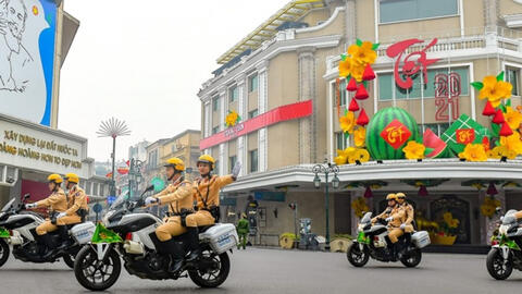 Các tuyến phố tạm cấm giao thông khi diễn ra Đại hội XIII