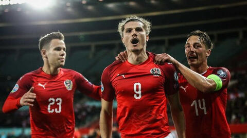Lịch thi đấu Euro 2021 của đội tuyển Áo