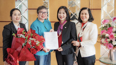 Nhà báo Chu Thị Thu Hằng được bổ nhiệm làm Phó Tổng Biên tập Tạp chí Phụ nữ Mới