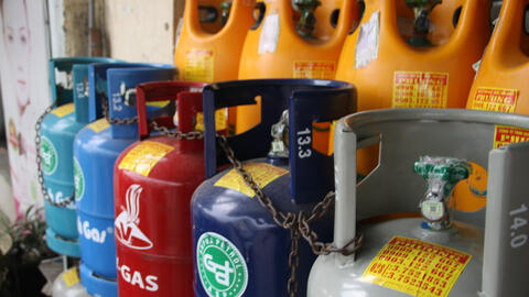 Gas tăng thêm 18.000 đồng cho bình 12kg