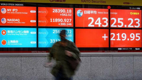 Thị trường chứng khoán châu Á - Thái Bình Dương lao dốc