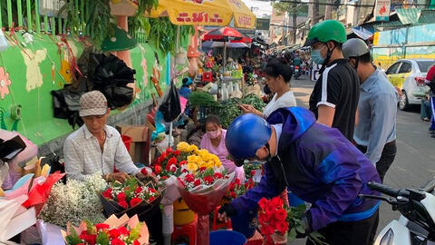 Chợ hoa Đầm Sen sẽ mở cửa phục vụ thị trường Tết Đoan ngọ trong 3 ngày