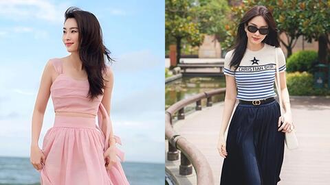 Mẹ 2 con Đặng Thu Thảo khoe eo thon con kiến, bí quyết nhờ 2 thói quen ăn uống thông minh