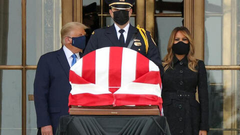 Nữ Thẩm phán Tòa án Tối cao Mỹ được truy điệu tại Điện Capitol