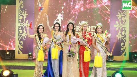 Minh Huệ đoạt giải á hậu 3 tại Mrs Grand International 2023
