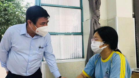 TP.HCM: 3 điểm thi có thí sinh dương tính với COVID-19