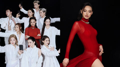 Mai Ngô tung bộ hình khoe dàn học trò xịn, nhưng là 9 ngôi sao hay 9 "cục tạ" thì chưa rõ