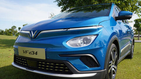 Cận cảnh VinFast VF e34, ô tô điện đầu tiên của Việt Nam