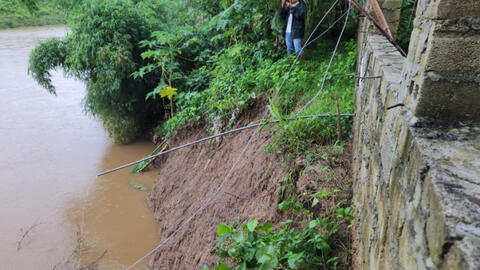 Thanh Hóa công bố tình huống khẩn cấp sạt lở bờ tả sông Bưởi