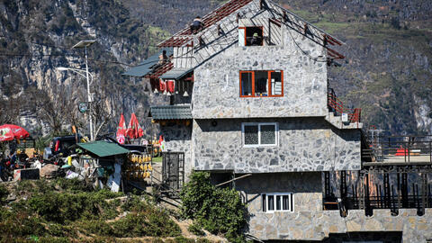 Công trình  Mã Pì Lèng hầu như giữ nguyên kiến trúc sau nửa năm cải tạo