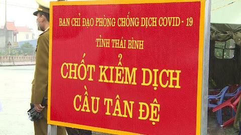 Thái Bình khởi tố, tạm giam 4 đối tượng đưa, nhận hối lộ để qua chốt kiểm soát dịch COVID-19