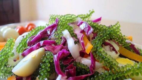 Món ngon mỗi ngày: Cách làm món salad bắp cải tím rong nho