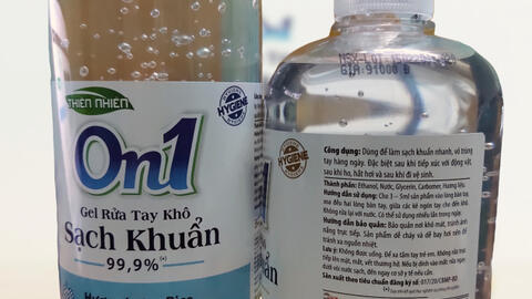 Gel rửa tay khô On1 có thực sự làm sạch khuẩn nhanh như quảng cáo?