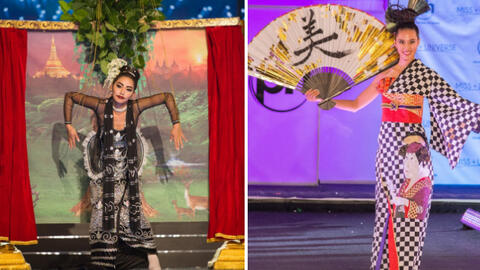 Trang phục dân tộc của châu Á giành chiến thắng ở các năm Miss Universe
