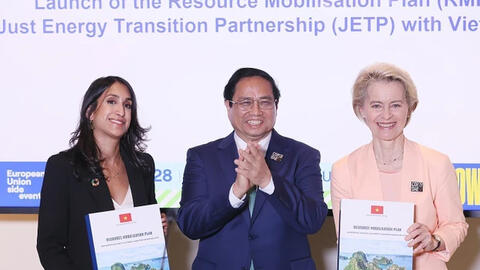 Thủ tướng Phạm Minh Chính công bố Kế hoạch huy động nguồn lực thực hiện JETP