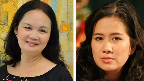 Hai "bóng hồng" đa màu sắc của Hội Nhà văn Việt Nam khóa X