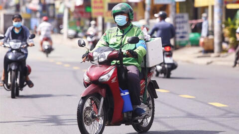 Shipper TPHCM được chạy liên quận từ ngày 16.9