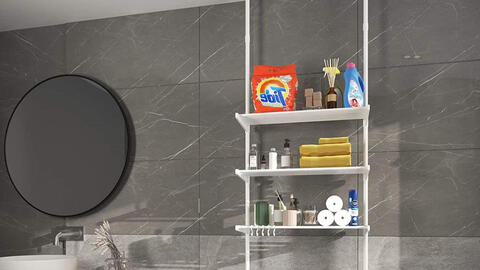 9 giải pháp lưu trữ tiện ích cho nhà tắm nhỏ (tiếp theo)