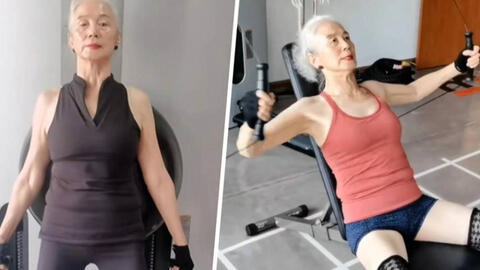 Cụ bà U80 được ca ngợi là "bà nội yoga đẹp nhất" với vóc dáng săn chắc và vẻ ngoài trẻ trung nhờ chăm tập thể dục