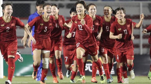 Tuyển bóng đá nữ bảo vệ thành công huy chương vàng lần thứ 6