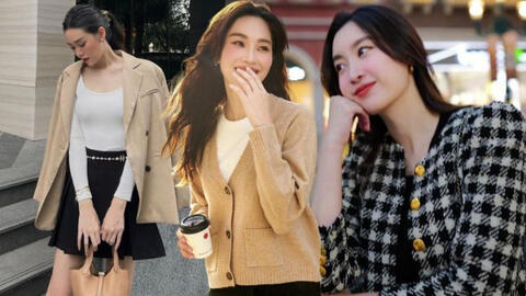 4 kiểu áo khoác sang chảnh "mê hoặc" hội nàng dâu hào môn Việt, bạn nên tham khảo để sắm Tết