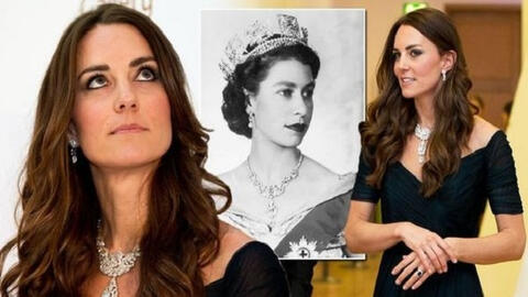 Điều ít biết về chiếc vòng cổ giá hơn 2.000 tỷ đồng cực quý giá Vương phi Kate từng đeo: Được cố nữ Vương Elizabeth II đích thân cho mượn