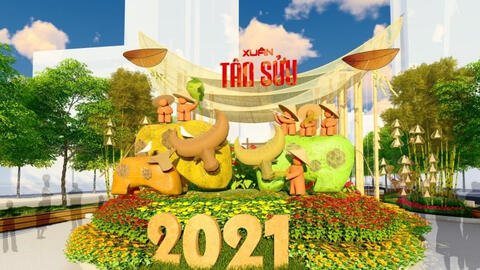 Đường hoa Nguyễn Huệ Tết Tân Sửu sẽ đón khách ra sao giữa đại dịch COVID-19?